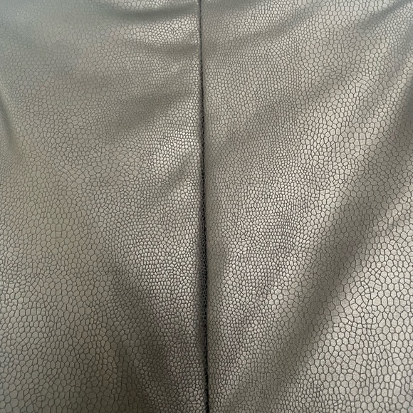 Macys Rosie Harlow brand faux leather dress - Picture 5 of 6